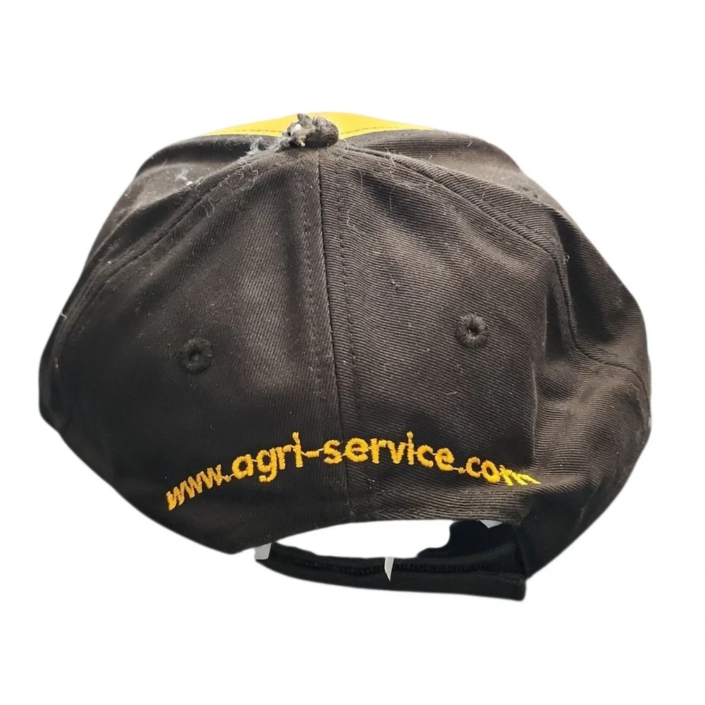 Challenger Tractor Hat Legend Agri-Service Yellow Embroidered Cap Adjustable